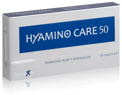 Opakowanie preparatu Hyamino Care 50